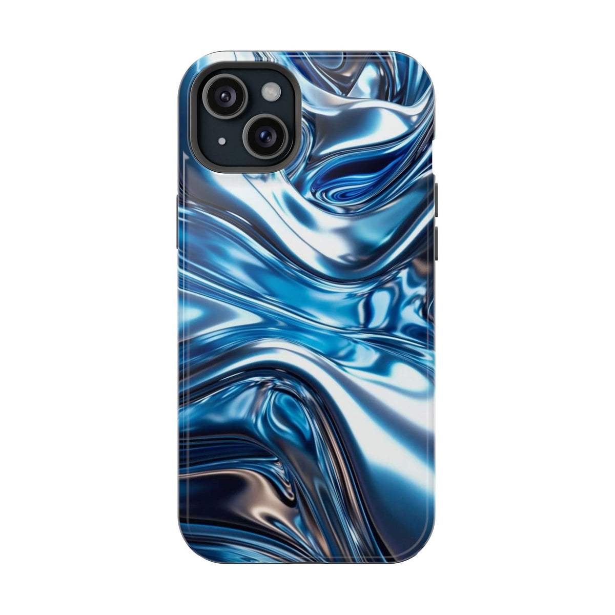 Blue holographic case