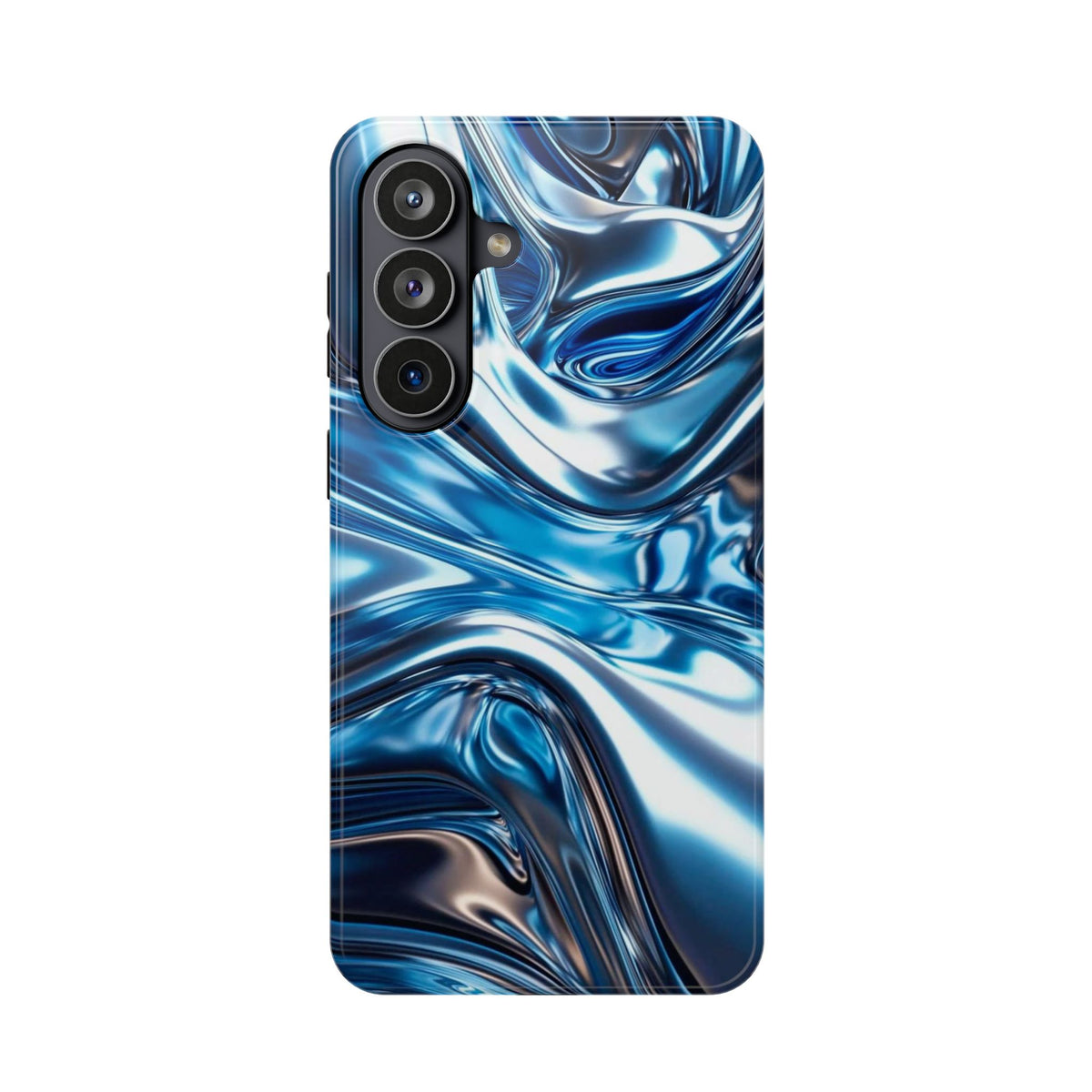 Blue holographic case