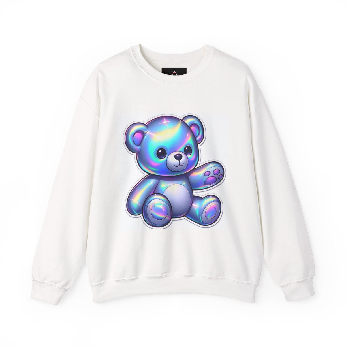 Cute blue teddy Crewneck Sweatshirt