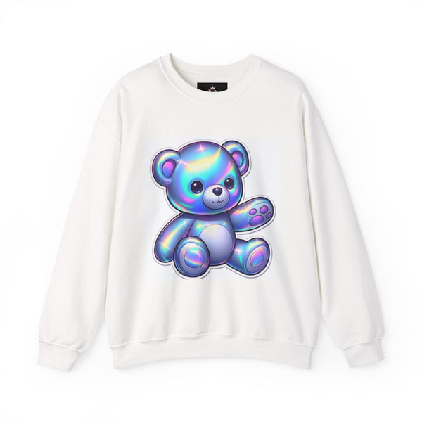 Cute blue teddy Crewneck Sweatshirt
