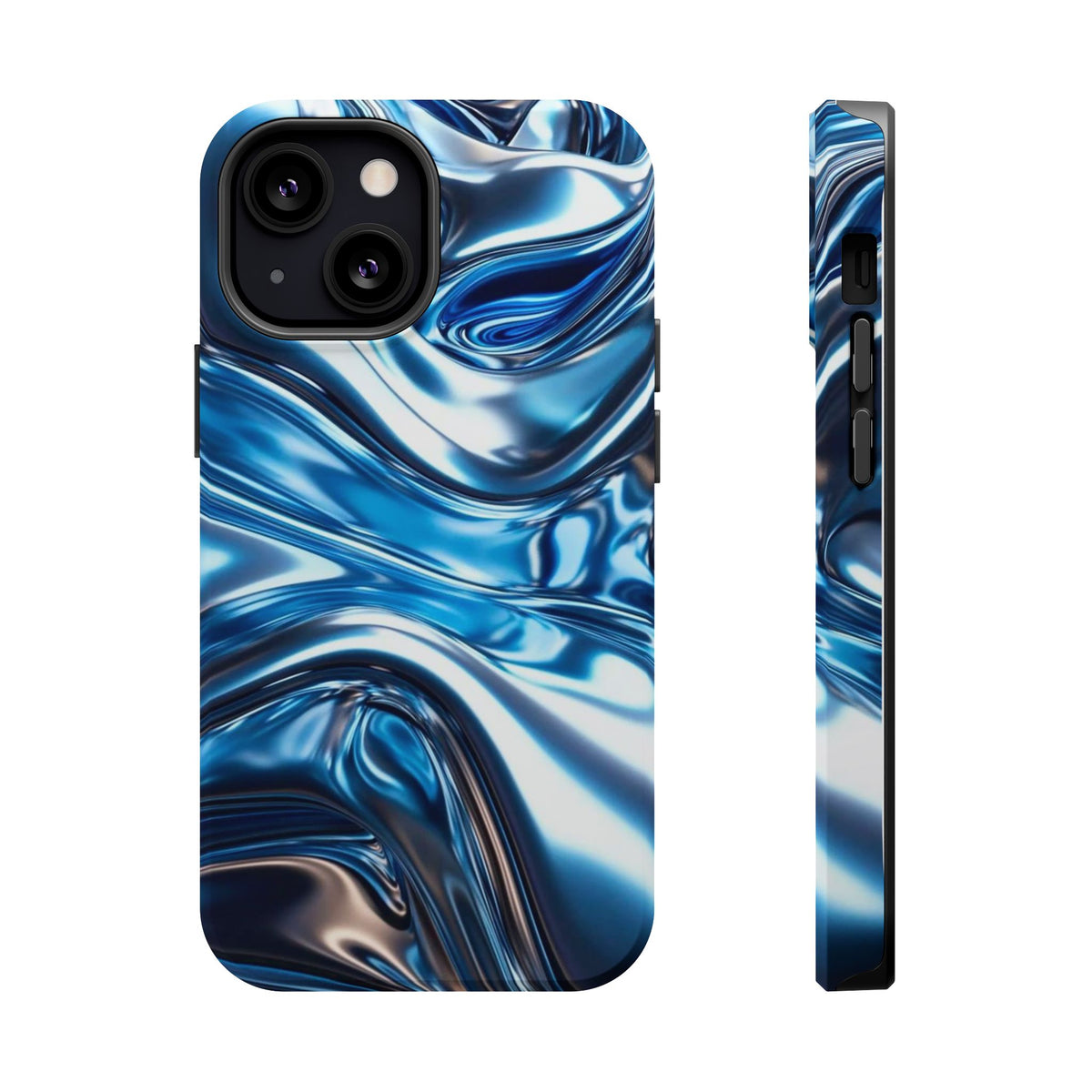 Blue holographic case