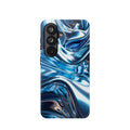 Blue holographic case