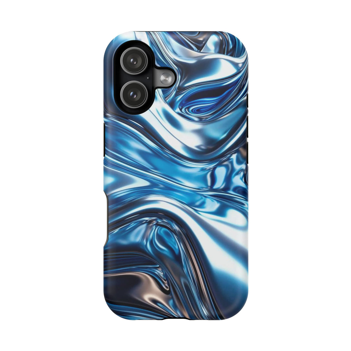 Blue holographic case