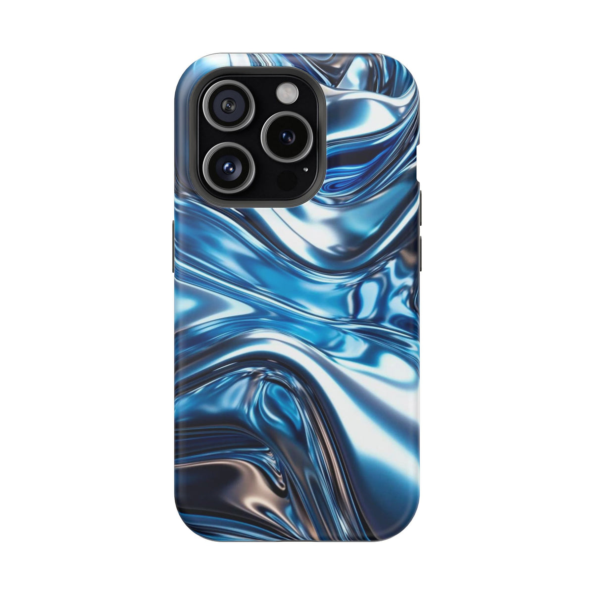 Blue holographic case