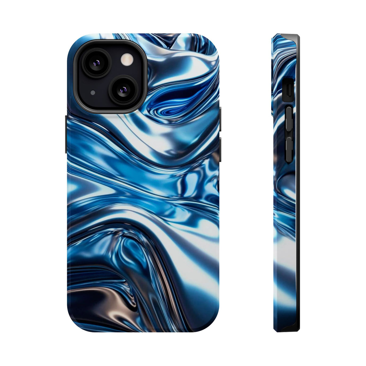 Blue holographic case