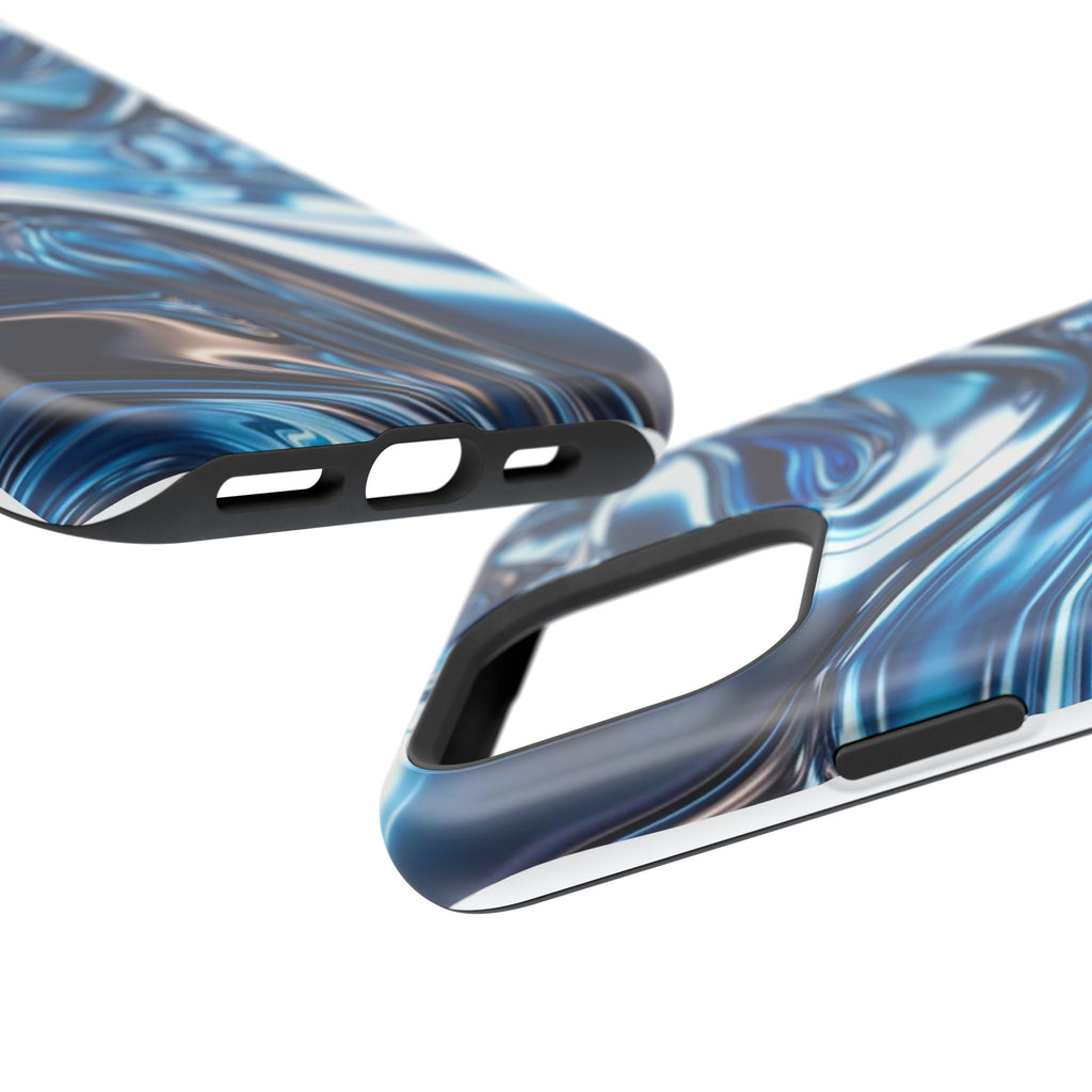 Blue holographic case