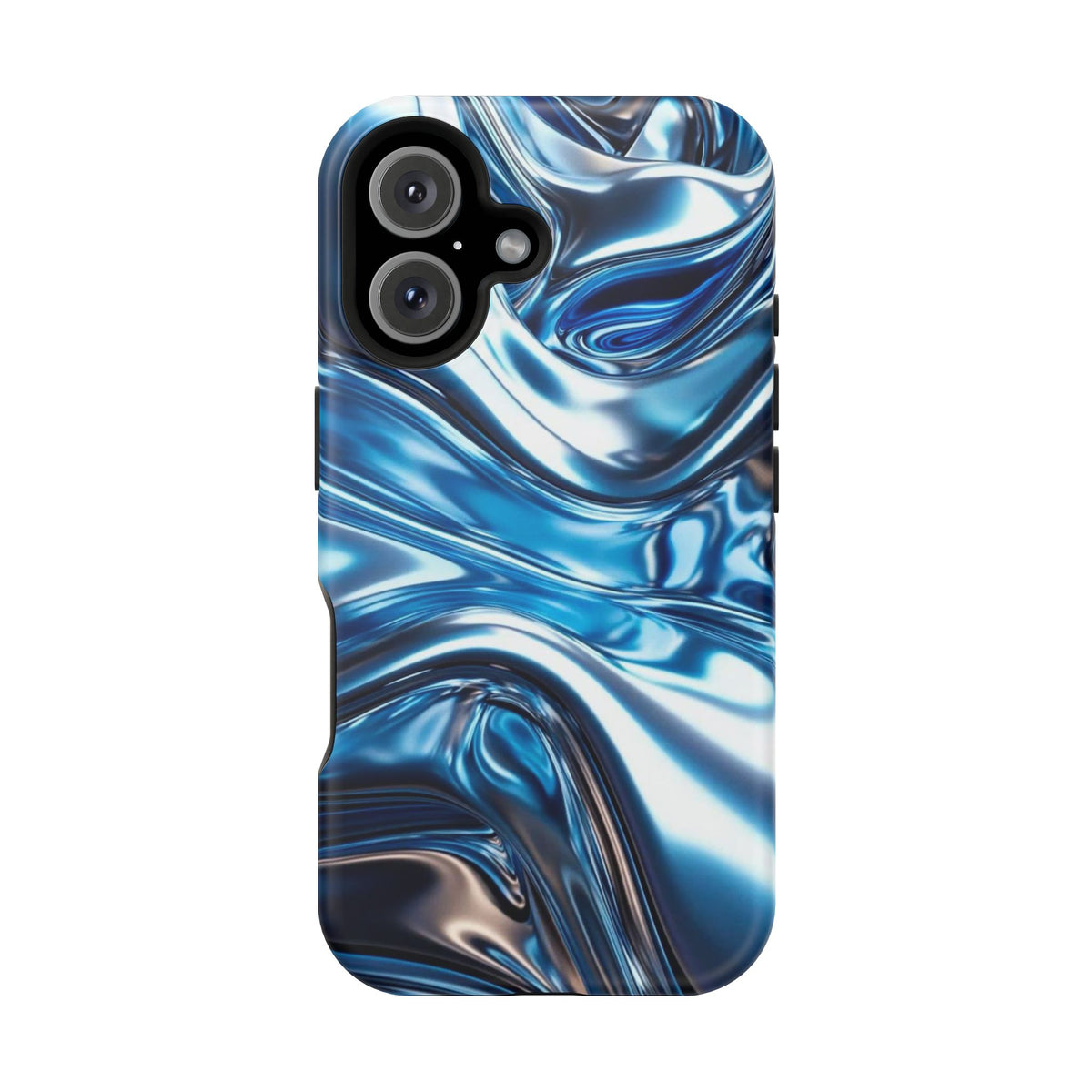 Blue holographic case