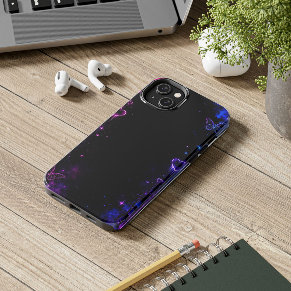 Neon light phone case