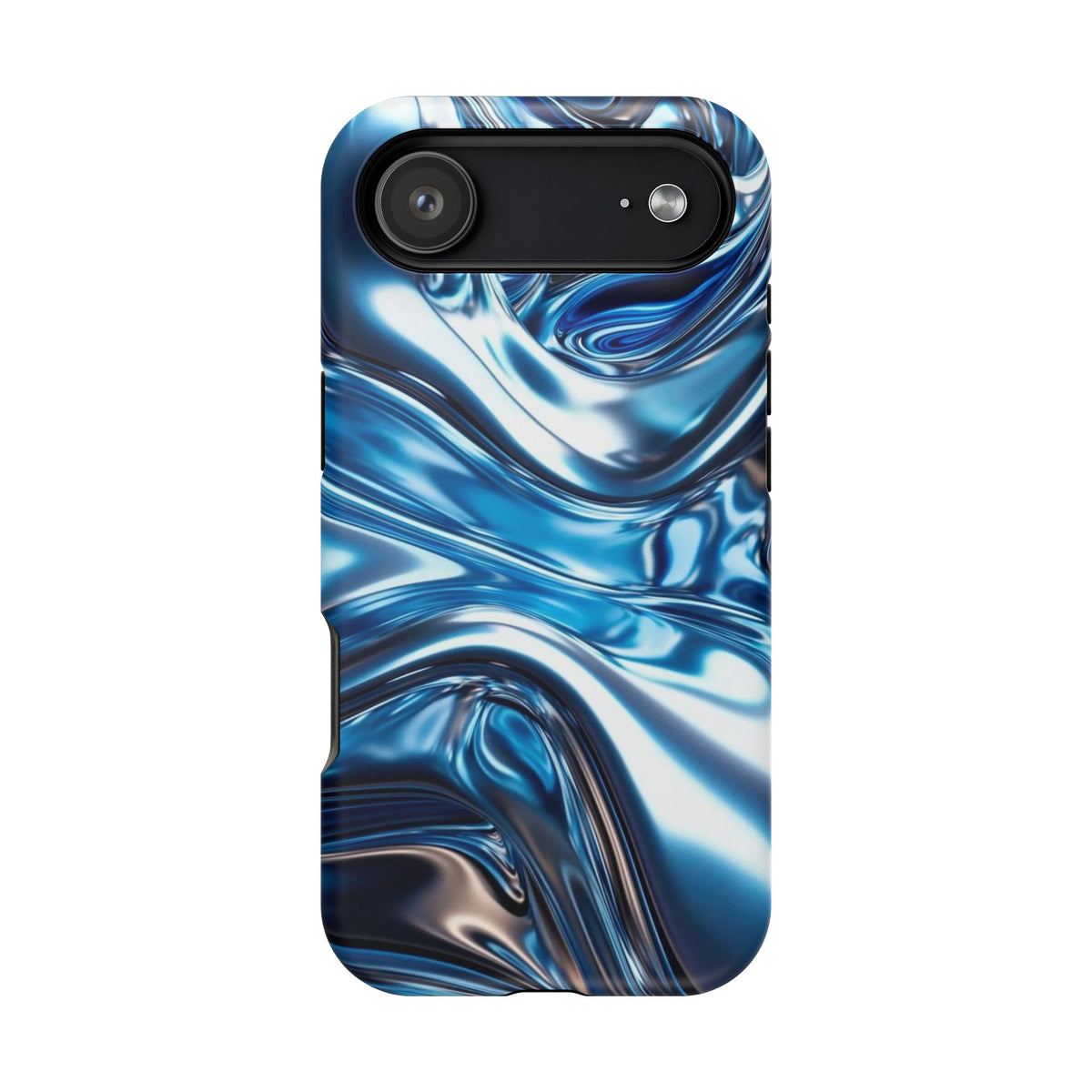 Blue holographic case