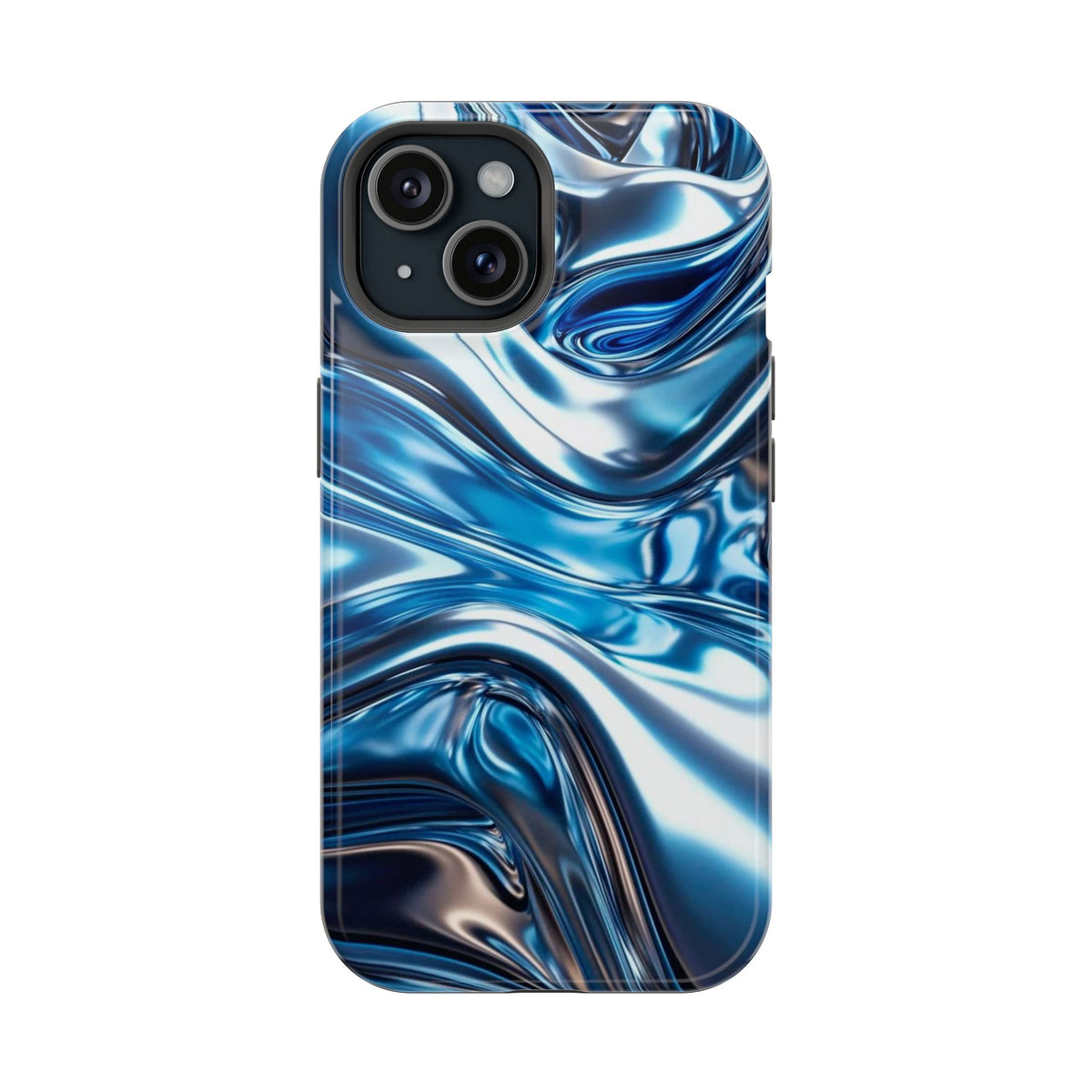 Blue holographic case